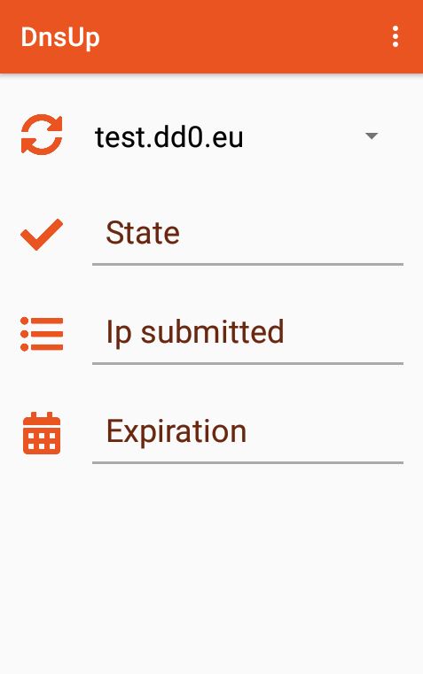 dynamic dns app dnsup